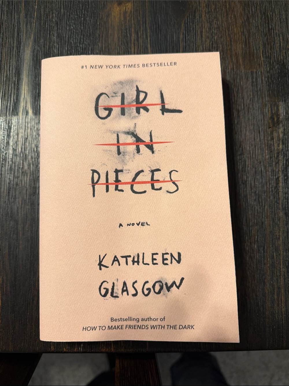 Pink Paperback Journal-Style Novel Cover